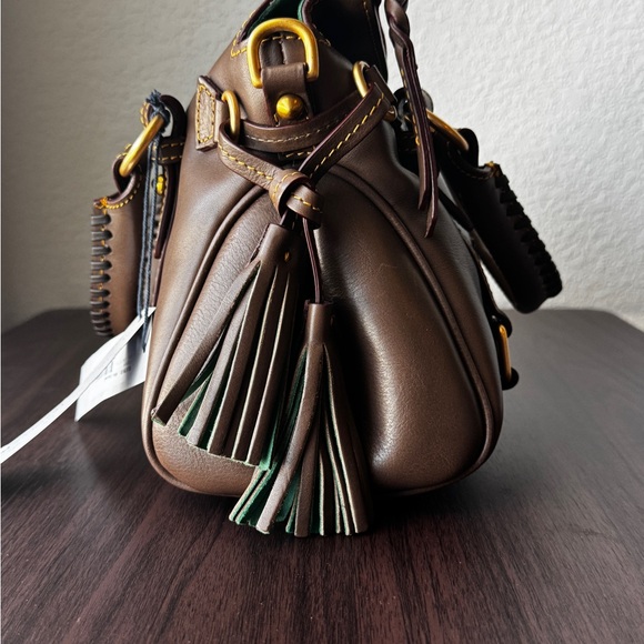 Dooney & Bourke Florentine Leather Mini Satchel - Picture 7 of 16